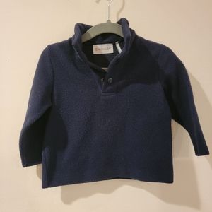 Moncler size 12/18 navy fleece set Jacket Ski Set Snow